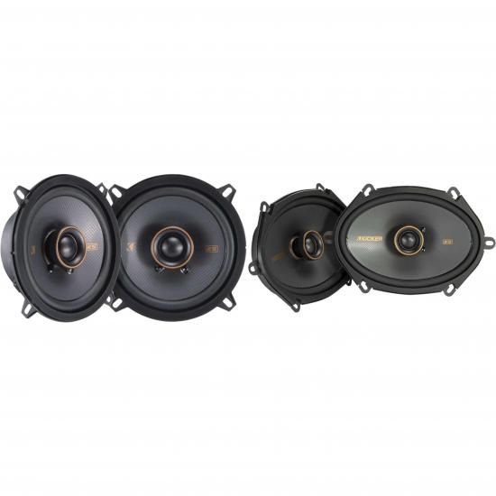 【商品名】Kicker 51KSC6804 KSシリーズ 6x8 同軸スピーカー（0.75インチツイーター付き）51KSC504 5.25インチ同軸バンドルKicker 51KSC6804 KS-Series 6x8 Coaxial Speakers with .75" tweeters w/ 51KSC504 5.25" Coaxial Bundle【カテゴリー】 スピーカー : Coaxial Speakers【メーカー】 KICKER【商品説明】このバンドルには、Kicker 51KSC6804 KS シリーズ 6x8 インチ スピーカー 1 台と、Kicker 51KSC504 KS シリーズ 5.25 インチ コアキシャル スピーカー 1 台 (0.75 インチ ツイーター、4 オーム、ペア) が含まれています。コンサート並みの音量を実現する高出力処理能力。シルクドームツイーターは、滑らかで繊細な高音を提供します。（参考）This bundle includes 1x Kicker 51KSC6804 KS-Series 6x8" and 1x Kicker 51KSC504 KS-Series 5.25" Coaxial Speakers with .75" tweeters, 4-Ohm, Pair.High power handling for concert-like volume.Silk-dome tweeters provide smooth, detailed highs.