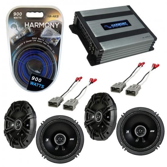 【商品名】Harmony Audio Kicker DSC65 ホンダシビック 2006-2011 対応 HA-A400.4 アンプ付属 純正スピーカー交換パッケージHarmony Audio Kicker DSC65 Compatible with Honda Civic 2006-2011 Bundled with HA-A400.4 Amplifier Factory Speaker Replacement Package【カテゴリー】 スピーカー : Coaxial Speakers【メーカー】 Harmony Audio【商品説明】Honda Civic 2006-2011 スピーカー交換用 Kicker バンドル (2) DSC65 & Harmony HA-A400.4 アンプに対応（参考）Compatible with Honda Civic 2006-2011 Speaker Replacement Kicker Bundle (2) DSC65 & Harmony HA-A400.4 Amp