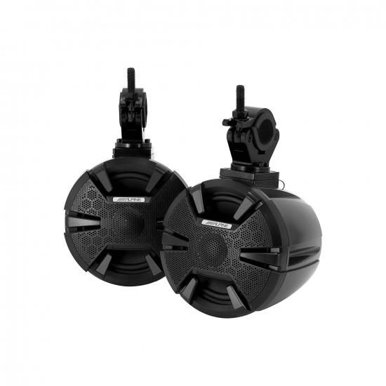 【商品名】Alpine アルパイン SPV-65-SXS 6-1/2インチ 耐候性同軸スピーカーポッドAlpine SPV-65-SXS 6-1/2” Weather-Resistant Coaxial Speaker Pods【カテゴリー】 スピーカー : Coaxial Speakers【メーカー】 Alpine【商品説明】90W RMS225Wピーク電力処理公称インピーダンス 4 オーム（参考）90W RMS225W Peak Power HandlingNominal Impedance 4 Ohms