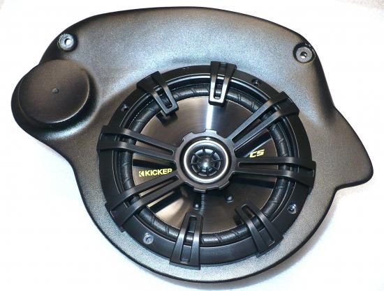 Select Increments製 JKU-Pods、Kicker製 6.75インチスピーカー搭載、30647K