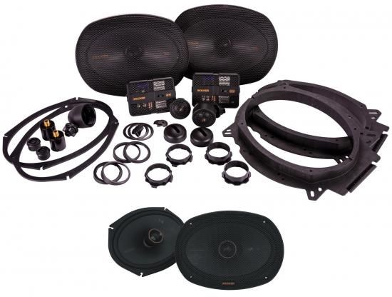 乐天商城 - オーディオセービングバンドル: Kicker 51KSS6904 6X9 カーオーディオコンポーネントスピーカー (1組) と Kicker 51KSC6904 6x9 150ワット RMS カーオーディ