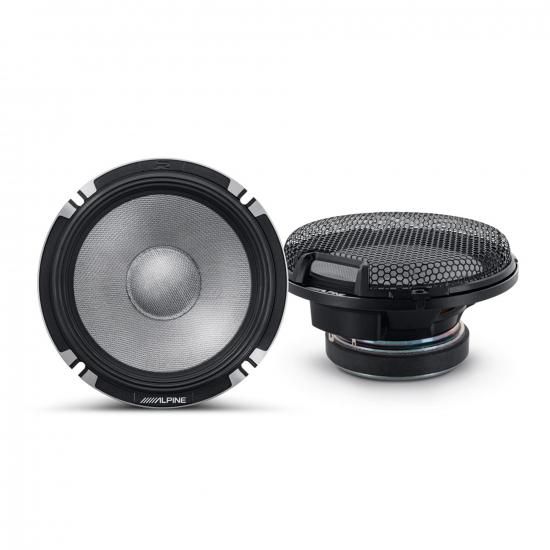 ワールドセレクトショップのAlpine R2-S652 6.5インチ Rシリーズ Pro ハイレゾ 2ウェイ コンポーネントスピーカーセット（ペア）｜アングル2