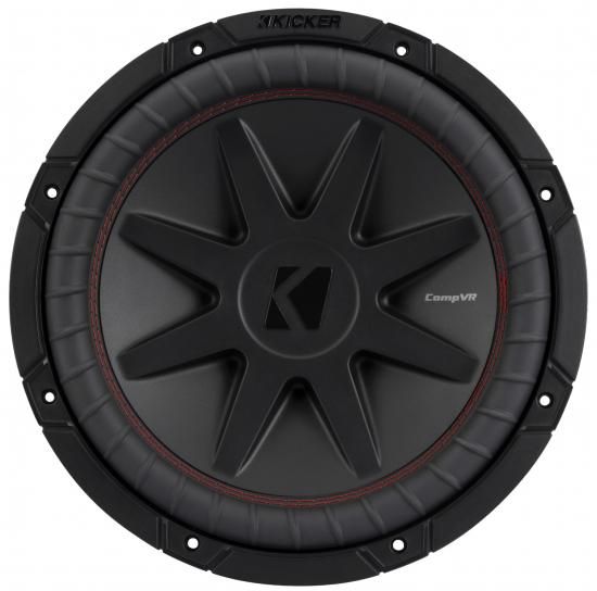 Kicker 52CVR124 - CVR12 CompVR 12インチ (30cm) サブウーファー、DVC、4オーム