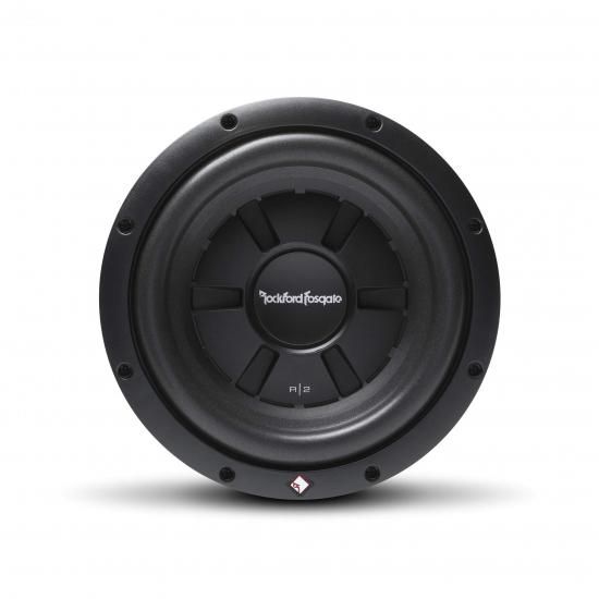 Rockford Fosgate Prime R2SD4-10 シングル R2 スリム 10インチ 4オーム DVC シャローサブウーファー - 200ワット RMS / 400ワット ピーク