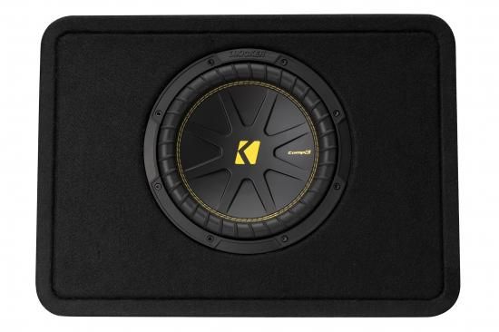 【商品名】Kicker 50TCWC104 CompC 10インチ サブウーファー 薄型エンクロージャー 4オームKicker 50TCWC104 CompC 10" Subwoofer in Thin Profile Enclosure 4-Ohm【カテゴリー】 サブウーファー : Component Subwoofers【メーカー】 KICKER【商品説明】強化された低音パフォーマンス: エクスカーションを拡大するように再設計された純正 CompC サブウーファーにより、より深くパワフルな低音を体験でき、臨場感あふれるオーディオ体験が得られます。省スペース設計: CompC サブウーファー エンクロージャは薄型なので、シートの下や後ろにぴったり収まり、小型車両やスペースが限られた設置に最適です。耐久性と冷却: サブウーファーには強制空冷技術が組み込まれており、激しい使用でも優れた耐久性が保証されるため、長期間にわたって楽しめる信頼できる選択肢となります。（参考）Enhanced Bass Performance: Experience deeper and more powerful bass with the genuine CompC subwoofer reengineered for increased excursion, providing an immersive audio experience.Space-Saving Design: The thin profile of the CompC subwoofer enclosure allows it to fit perfectly under or behind a seat, making it ideal for compact vehicles or limited space installations.Durability and Cooling: The subwoofer incorporates Forced-Air Cooling technology, ensuring outstanding durability even during intense use, making it a reliable choice for prolonged enjoyment.