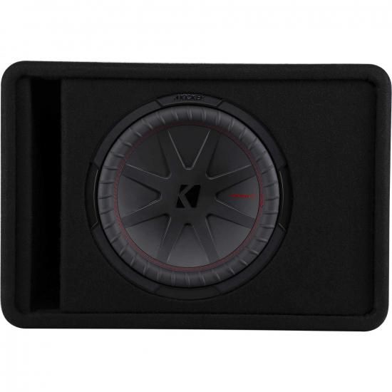 【商品名】Kicker 48VCWR122 CompR 12インチ シングルサブウーファー（通気孔付きエンクロージャー、2オーム）Kicker 48VCWR122 CompR 12" Single subwoofer in Vented Enclosure, 2-ohm【カテゴリー】 サブウーファー : Component Subwoofers【メーカー】 KICKER【商品説明】SoloKonコーンシステム（通気孔付きバックブレースとモーター冷却機能付き）比類のない信頼性を実現するレッドステッチサラウンド広範囲にわたる内部補強と厚いMDF構造（参考）SoloKon Cone System with Vented Back Bracing and Motor CoolingRed Stitched Surround for Unsurpassed ReliabilityExtensive Internal Bracing and Thick MDF Construction