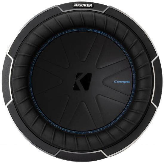 Kicker 51CWQ102 CompQ Qクラス 10インチサブウーファー、デュアル2オーム