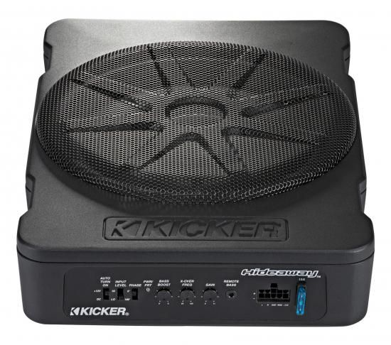 KICKER 51HS10 10インチ 車載用 パワードサブウーファー コンパクトサブ HS10