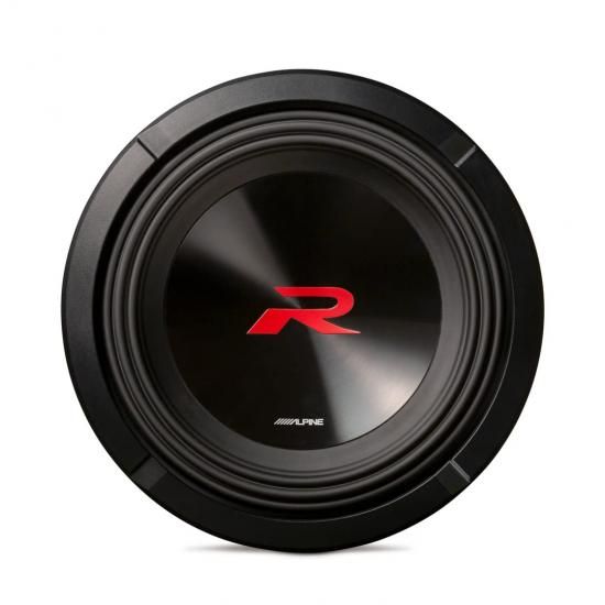 Alpine R2-W10D2 10インチ Rシリーズ R2 サブウーファー、デュアル 2 オーム、750 ワット RMS