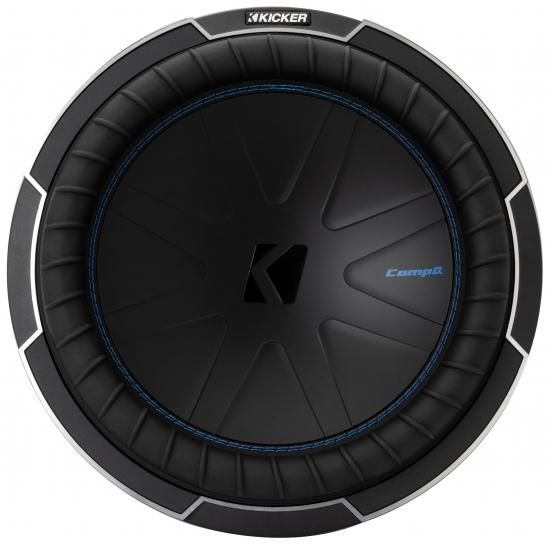 Kicker 51CWQ122 CompQ Qクラス 12インチサブウーファー、デュアル2オーム