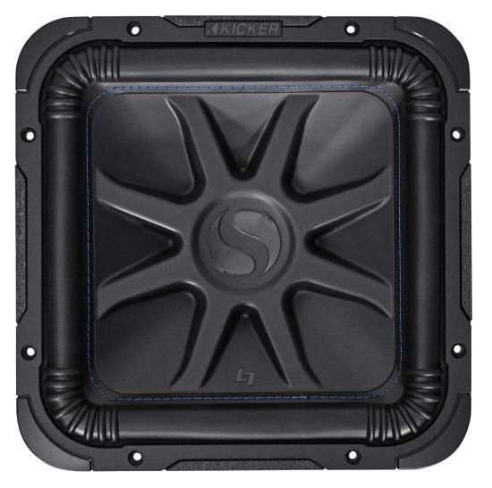 Kicker L7S122 12インチ 1500W Solo Baric L7S カーサブウーファー+ベントサブボッ...