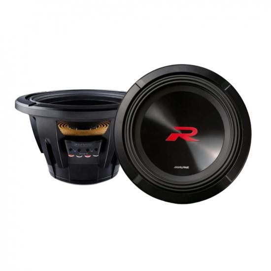 Alpine R2-W12D2 12インチ Rシリーズ R2 サブウーファー、デュアル 2 オーム、750 ワット RMS