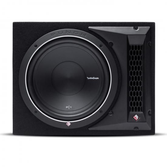 Rockford Fosgate Punch P1-1X12 シングル P1 12インチ ロードサブウーファーエンクロージャー ポート付き