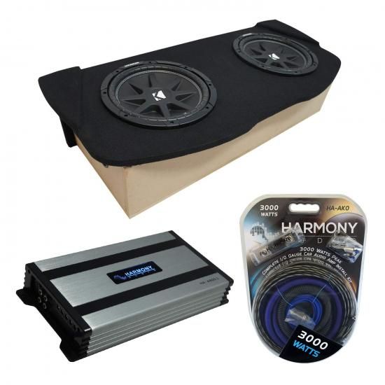【商品名】Harmony Audio 2003-2008 Nissan 350Z クーペ ハッチ キッカー バンドル Comp C12 デュアル 12インチ サブボックス HA-A800.1 対応Harmony Audio Compatible with 2003-2008 Nissan 350Z Coupe Hatch Kicker Bundle Comp C12 Dual 12" Sub Box HA-A800.1【カテゴリー】 サブウーファー : Enclosed Subwoofer Systems【メーカー】 Harmony Audio【商品説明】2003〜2008年式 日産 350Z クーペ ハッチ キッカー バンドル コンプ C12 デュアル 12インチ サブボックス ハーモニー HA-A800.1 に対応（参考）Compatible with 2003-2008 Nissan 350Z Coupe Hatch Kicker Bundle Comp C12 Dual 12" Sub Box Harmony HA-A800.1