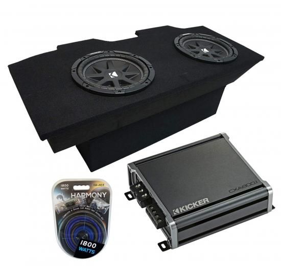 Harmony Audio 1993-2002 ポンティアック ファイヤーバード クーペ キッカー バンドル Comp C12 デュアル 12インチ サブボックス エンクロージャー パッケー