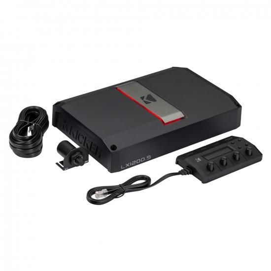 Kicker LX1200.5 5チャンネルアンプ - 4チャンネルフルレンジ125ワット＆700ワットサブウーファーチャ..