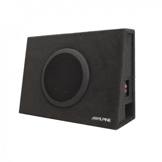 Rakuten - Alpine アルパイン SWT ロードエンクロージャー (SBT-S10V) 1000W ピーク (350W RMS) SWT シリーズ シングル 10 インチ ポート付きサブウーファーエンクロー