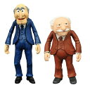 Diamond Select Toys The Muppets ベストオブシリーズ2:スタトラー&ウォルドーフ アクションフィギュア 2パック、マルチカラー
