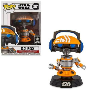 スター・ウォーズ:ギャラクシーズ・エッジ USAディズニーパーク限定 ファンコ ポップ! ビニールフィギュア #301 DJ R3X / STAR WARS : GALAXY'S EDGE 2019