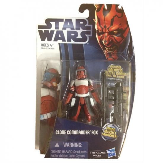 Hasbro スター・ウォーズ 2012 クローン・ウォーズ ベーシックフィギュア コマンダー・フォックス Star Wars 2012 The Clone Wars Action Figure CW18 Repub