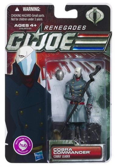 Hasbro G.I.ジョー レネゲイズ 30thアニバーサリー 3.75インチ ベーシックフィギュア コブラ・コマンダー