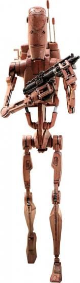 乐天商城 - ホットトイズ(Hot Toys) ムービー・マスターピース スター・ウォーズ エピソード2/クローンの攻撃 バトル・ドロイド(ジオノーシス) 1/6スケールフィギュア