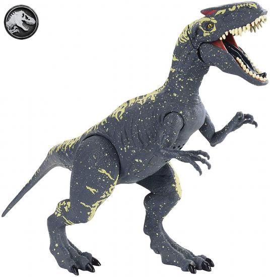 ジュラシック・ワールド / 炎の王国 2018 ローリヴォアス アクションフィギュア アロサウルス / JURASSIC WORLD : FALLEN KINGDOM MATTEL ROARIVORES Action