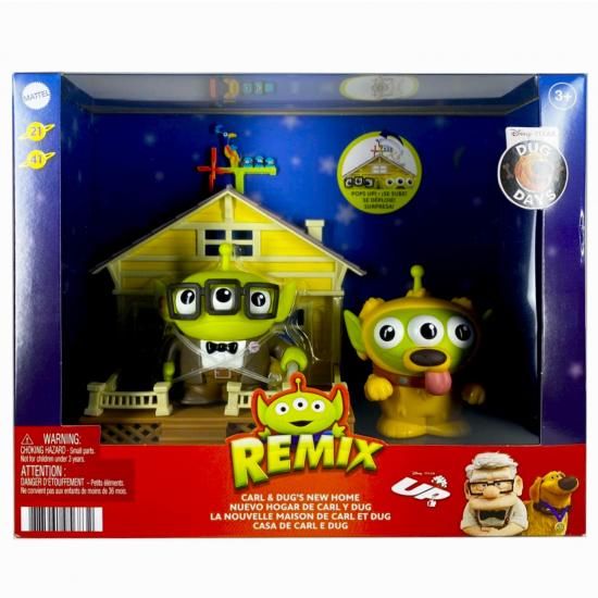 Figures - ディズニー ピクサー マテル トイ・ストーリー 『エイリアン・リミックス』リトルグリーンメン ミニフィギュア デラックス 2パック 『カールじいさん