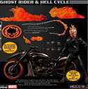 Mezco ゴーストライダー & ヒルバイク 112スケール アクションフィギュア ホットトイズ zero マーベル