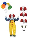 ネカ IT イット 1990年版 ペニーワイズ アルティメット 7インチ アクションフィギュア / NECA IT ULTIMATE PENNYWISE ホラー...