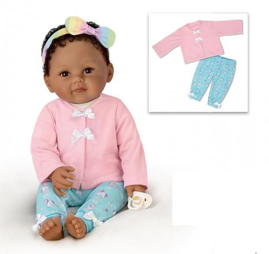 Ashton Drake アシュトン・ドレイク 赤ちゃん 人形 So Truly Real シアラ ベビードール 10点アクセサリーセット付き ユニコーンテーマ ピン・ラウ作