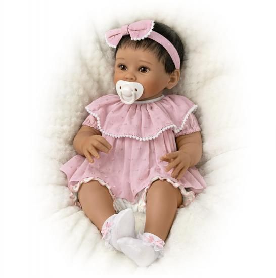 Ashton Drake アシュトン・ドレイク 赤ちゃん 人形 の、愛らしくてリアルなシェリー・ローンの恋人、カミラ・ベビードール