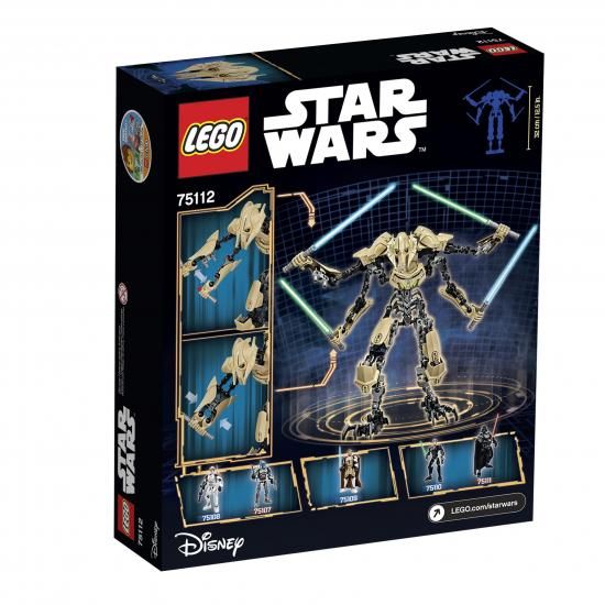 LEGO レゴ 75112 Star Wars スターウォーズ General Grievous Building Kit