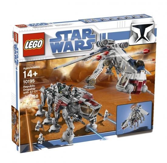 LEGO レゴ 10195 Star Wars スターウォーズ Republic Dropship with AT-OT Walker