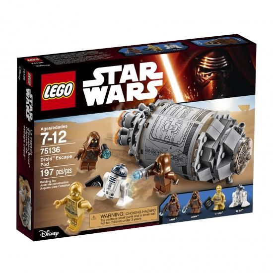 LEGO レゴ 75136 Star Wars Droid Escape Pod 6135751