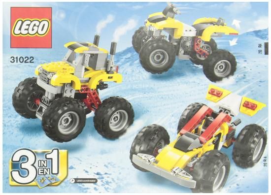 LEGO レゴ 31022 Creator Turbo Quad