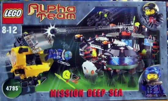 LEGO レゴ 4795 Ogel Underwater Base and AT Sub