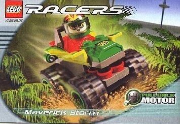 LEGO レゴ 4583 Racers - Maverick Storm # w/ Pullback Motor ブロック おもちゃ