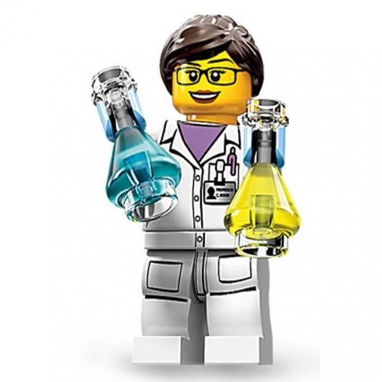LEGO レゴ 71002 Collectible Minifigures Minifigures Series 11, Female Scientist