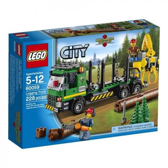 LEGO レゴ 60059 City Great Vehicles Logging Truck 2