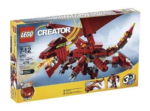 Blocks - LEGO レゴ 6751 Creator Fiery Legend by