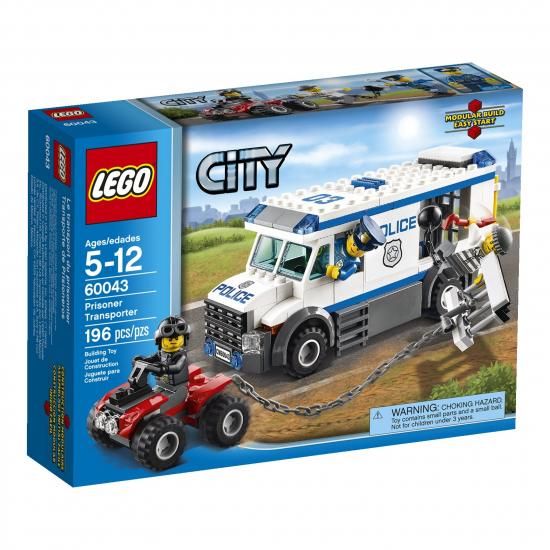 LEGO レゴ 60043 City Police Prisoner Transporter 6059008