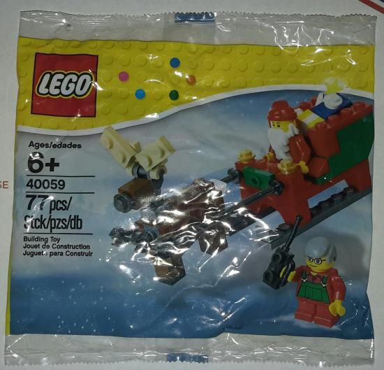 LEGO レゴ 2013 Santa and His Sleigh 77 Pc. Holiday 40059