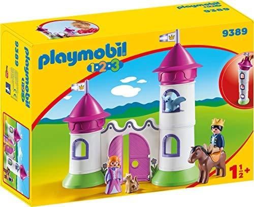 乐天商城 - Playmobil プレイモービル Castle ウィズ Stackable Towers Multicolored