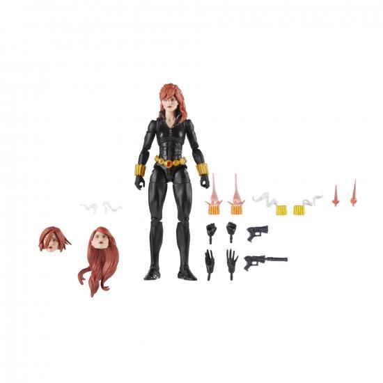 ハズブロ アベンジャーズ ビヨンド アース最強 マーベルレジェンド ブラックウィドウ アクションフィギュア F7089