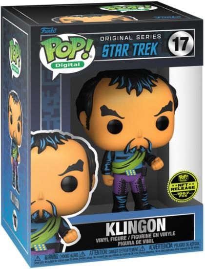 Rakuten - Funko Pop デジタル：Star Trek スタートレック クリンゴン レジェンダリー ブラックライト フィジカル リデンプション