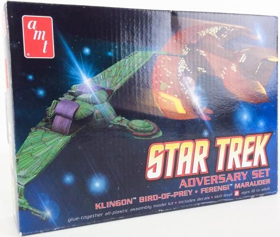 Rakuten - AMT Star Trek スタートレック クリンゴン バード・オブ・プレイ & フェレンギ マローダー プラスチックモデル組み立てキット