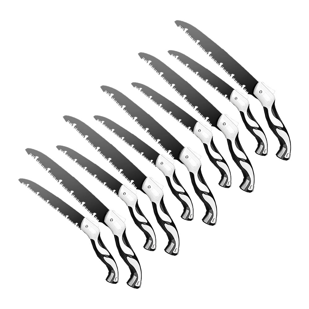 【送料無料】 5セット のこぎり 折りたたみ 万能 大小セット 快速目 折込鋸 ハンドソー 粗大ごみカッター 木工切断 枝切り用 ガーデンツール 2-NONONOC