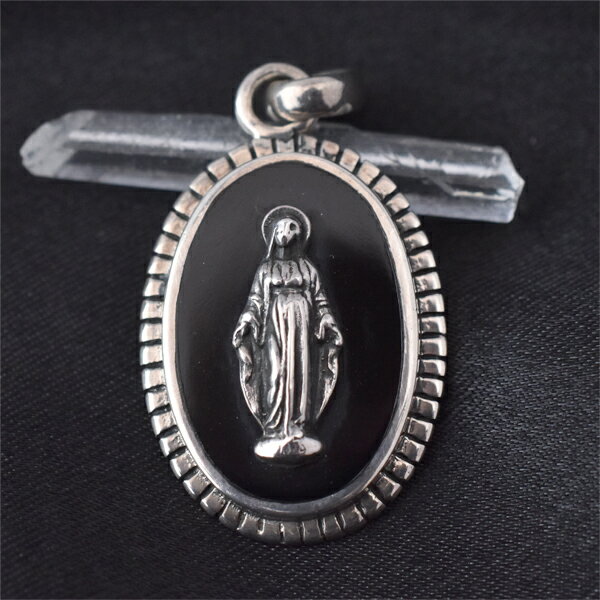 マリアメダイ マリア様 メダイ シルバー925 シルバーアクセサリー ペンダントトップ エスニック マリア アジアン雑貨 不思議のメダイ シルバーネックレス