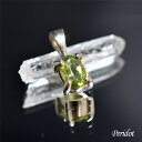 ペリドット ペンダントトップ 0.48ct シルバー925 イブニングエメラルド 天然石